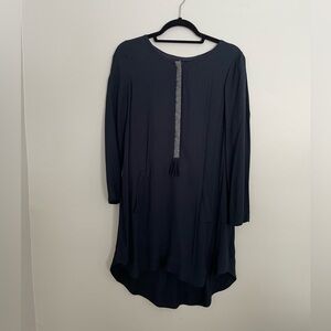 A.L.C. Midnight Blue Long Sleeve Dress